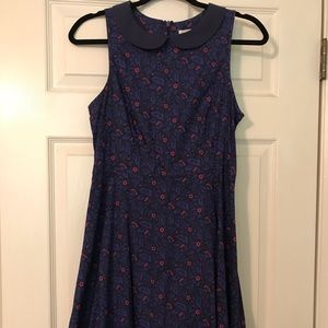 Levi’s Floral Dress with Peter Pan Collar